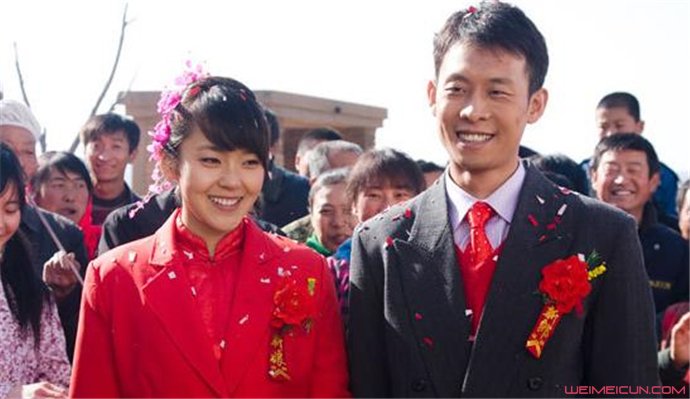 网上张佳宁和张译的结婚照,是他们两个人合作的影视作品中的