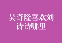 吴奇隆心中的刘诗诗之美