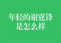 谢霆锋：青春岁月的璀璨之星