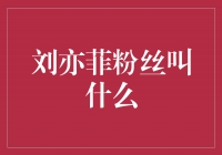 《刘亦菲粉丝叫什么？探寻刘亦菲迷们的独特