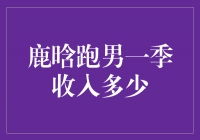 鹿晗在《跑男》一季收入曝光！惊人数字令人