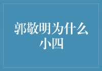 揭秘郭敬明为何小四，引爆网络热议