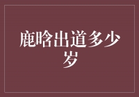 鹿晗：才华横溢，少年成就巅峰