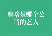 揭秘鹿晗的经纪公司，他属于哪家公司旗下的