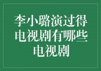 李小璐演过的电视剧作品汇总，演技出众引人