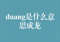 追寻“duang”背后的神秘魅力——解析成龙