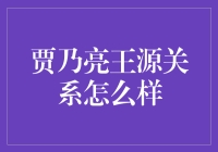 贾乃亮王源：兄弟之情跨越年龄和行业的界限