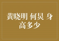 黄晓明、何炅身高揭秘！两位男神的身高让人